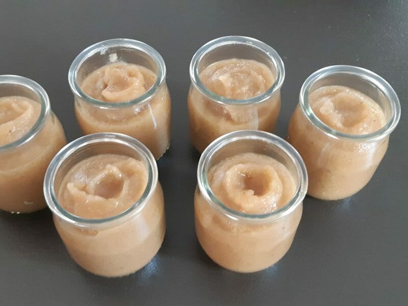 Cliquez pour zoomer ! Compote de pommes, bananes et miel Thermomix par Sandra17250