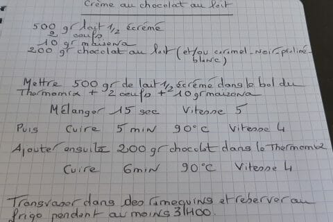 Cliquez pour zoomer ! Crème au chocolat au lait Thermomix par Sandra17250