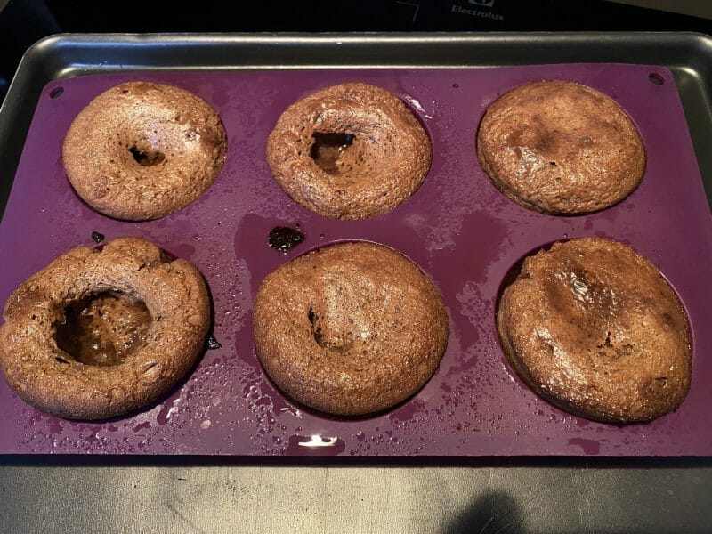 Cliquez pour zoomer ! Moelleux au chocolat cœur fondant Thermomix par Sandra17250