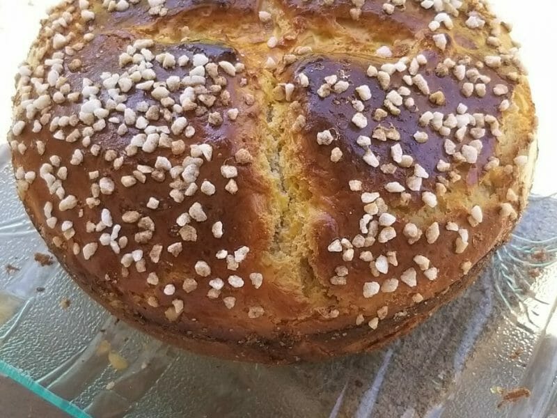 Cliquez pour zoomer ! Mouna (brioche de pâques) Thermomix par cindy_422