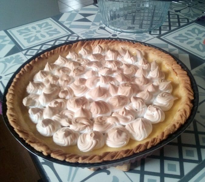 Cliquez pour zoomer ! Tarte au citron Thermomix par Chouc