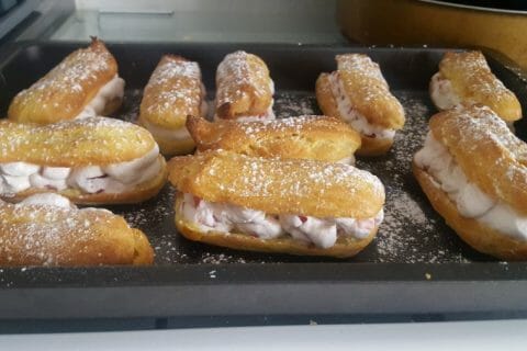 Cliquez pour zoomer ! Éclairs fraises chantilly Thermomix par Jess59FoLiee