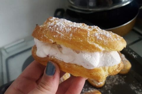 Cliquez pour zoomer ! Éclairs fraises chantilly Thermomix par Jess59FoLiee