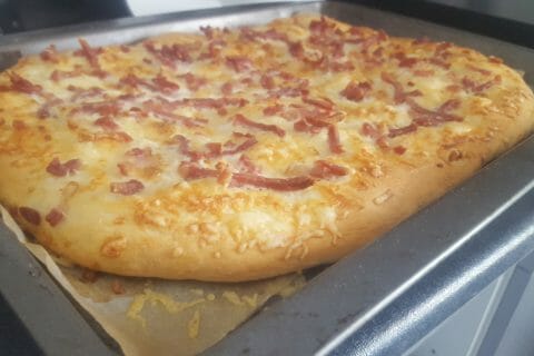 Cliquez pour zoomer ! Fougasse chèvre et lardons Thermomix par Jess59FoLiee