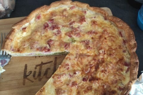 Cliquez pour zoomer ! Quiche au brocoli et jambon Thermomix par Jess59FoLiee