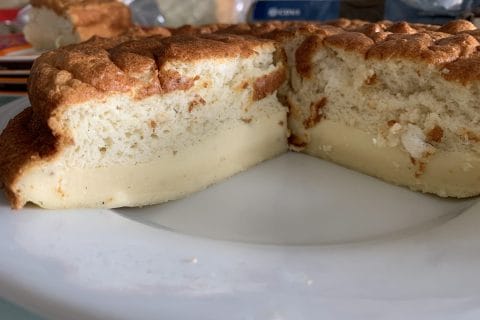 Cliquez pour zoomer ! Gâteau magique à la vanille Thermomix par sandrine33710
