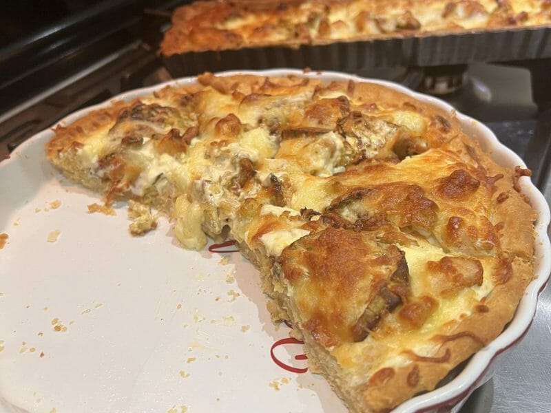 Cliquez pour zoomer ! Quiche thon et aubergines Thermomix par ninabhl
