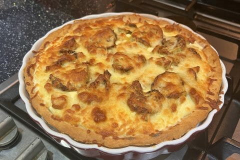 Cliquez pour zoomer ! Quiche thon et aubergines Thermomix par ninabhl