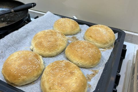 Cliquez pour zoomer ! Pains hamburger Thermomix par Marianne chelly