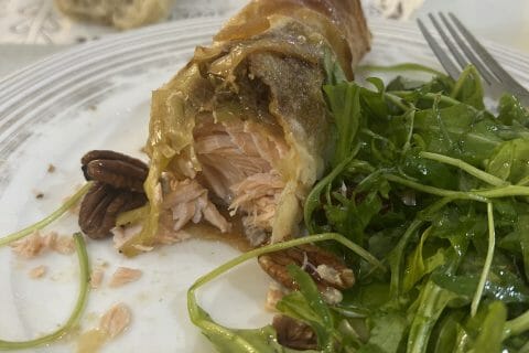 Cliquez pour zoomer ! Brick de saumon et poireaux Thermomix par Marianne chelly