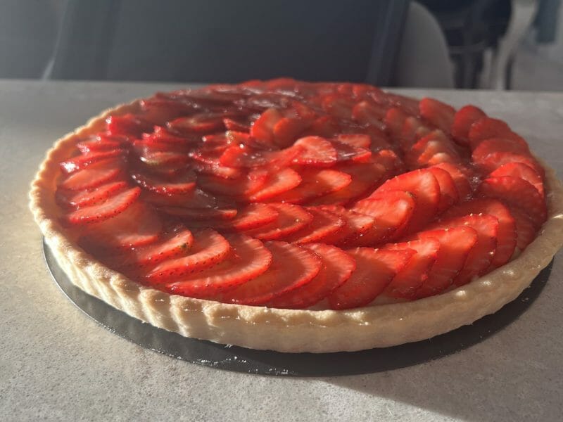 Cliquez pour zoomer ! Tarte aux fraises Thermomix par Marianne chelly