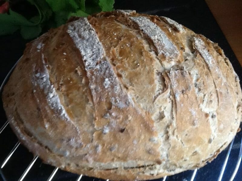 Cliquez pour zoomer ! Pain Cocotte Thermomix par Plom29