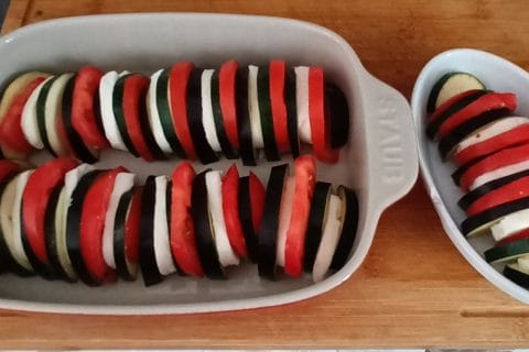 Cliquez pour zoomer ! Tian de légumes et mozzarella Thermomix par kasco974