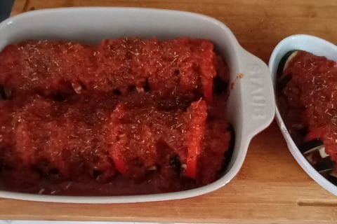 Cliquez pour zoomer ! Tian de légumes et mozzarella Thermomix par kasco974