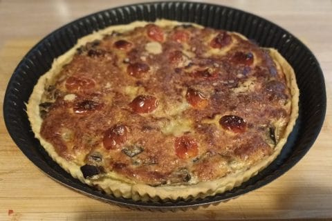 Cliquez pour zoomer ! Quiche thon et aubergines Thermomix par kasco974