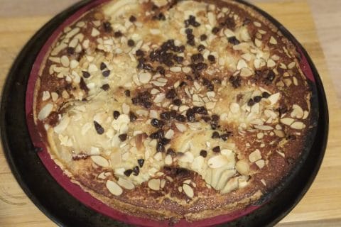 Cliquez pour zoomer ! Tarte aux poires sur lit de chocolat Thermomix par kasco974