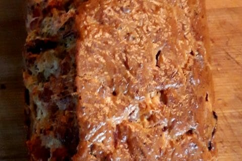 Cliquez pour zoomer ! Cake aux lardons et aux pruneaux Thermomix par kasco974