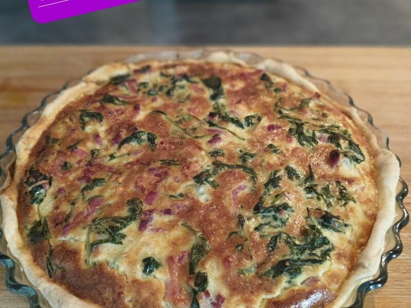 Cliquez pour zoomer ! Quiche aux fanes de radis Thermomix par kasco974