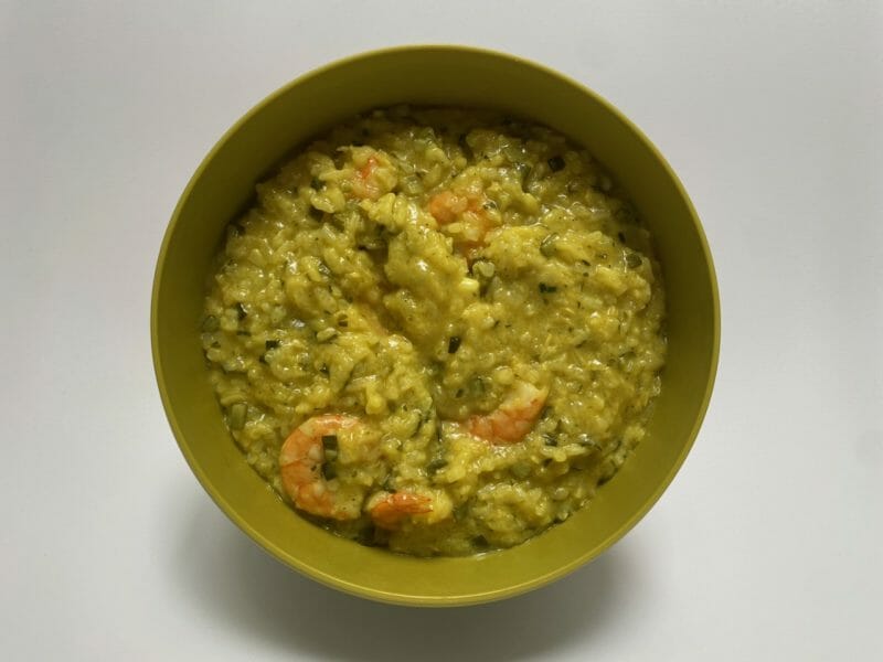 Cliquez pour zoomer ! Risotto courgettes et crevettes Thermomix par kasco974