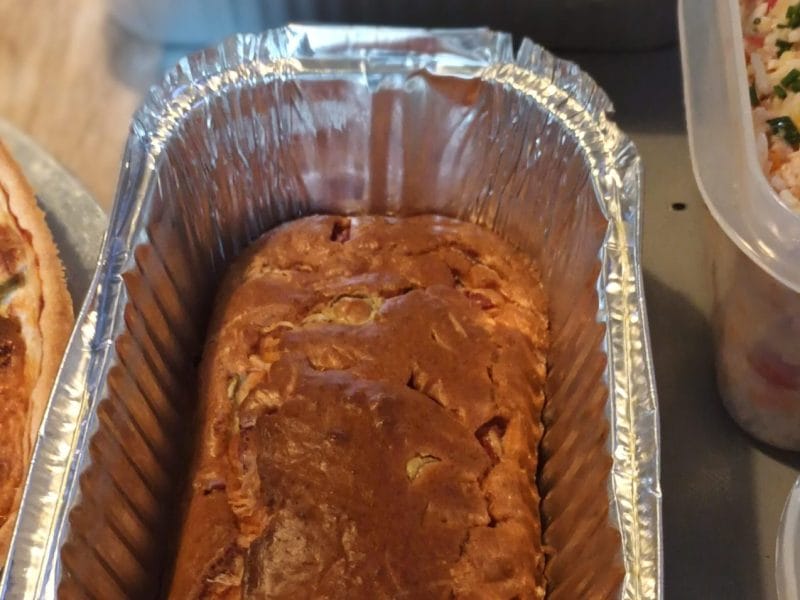 Cliquez pour zoomer ! Cake salé jambon fromage et olives Thermomix par kasco974