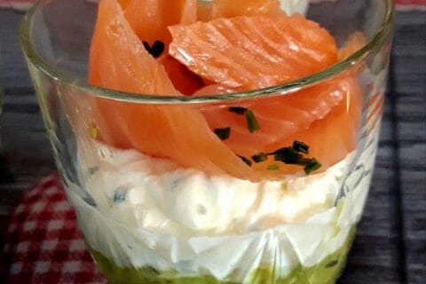 Cliquez pour zoomer ! Verrines saumon avocat Thermomix par kasco974