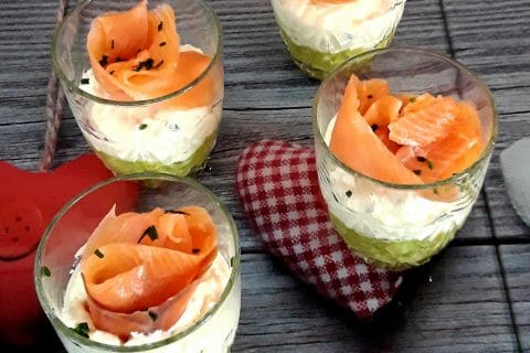 Cliquez pour zoomer ! Verrines saumon avocat Thermomix par kasco974