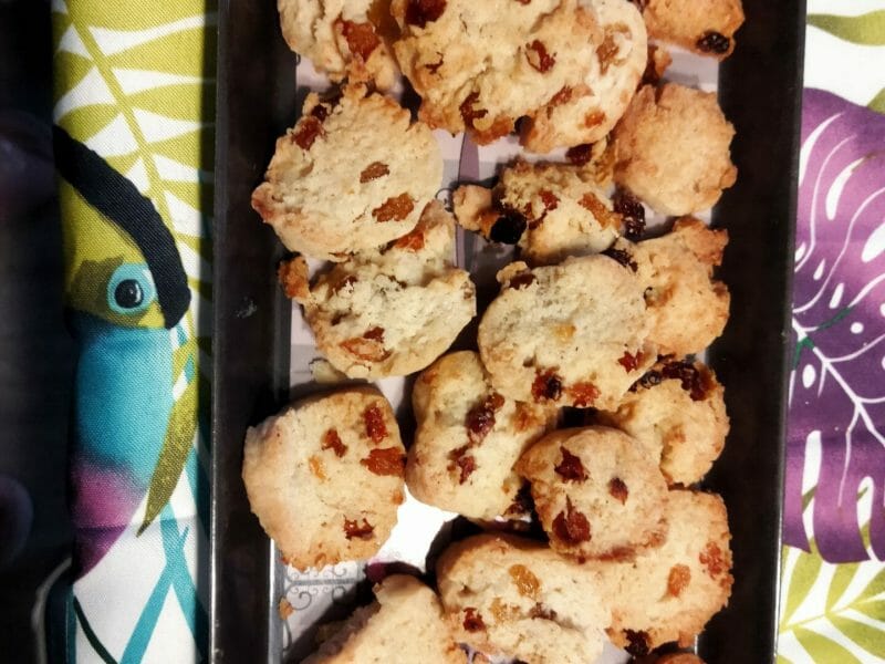 Cliquez pour zoomer ! Sablés aux raisins secs et au rhum Thermomix par christinelea82