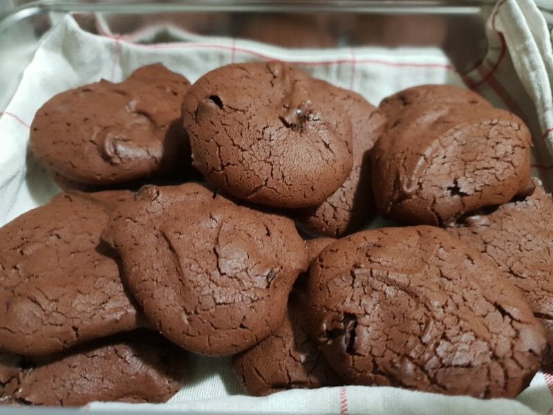 Cliquez pour zoomer ! Cookies brownies Thermomix par Caroline