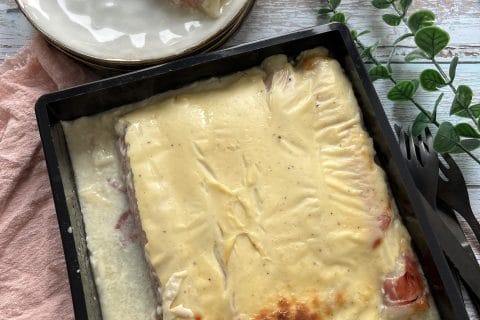 Cliquez pour zoomer ! Gratin de poireau au jambon Thermomix par EncuisineavecCarla
