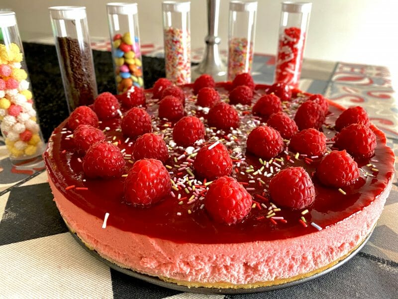 Cliquez pour zoomer ! Bavarois aux framboises Thermomix par Baron_de_g