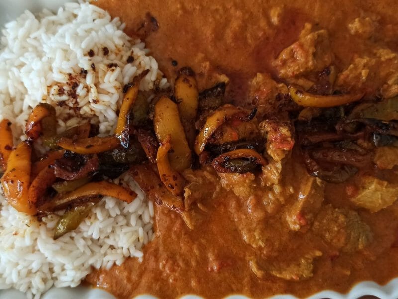 Cliquez pour zoomer ! Sauté de porc au curry Thermomix par mari_20