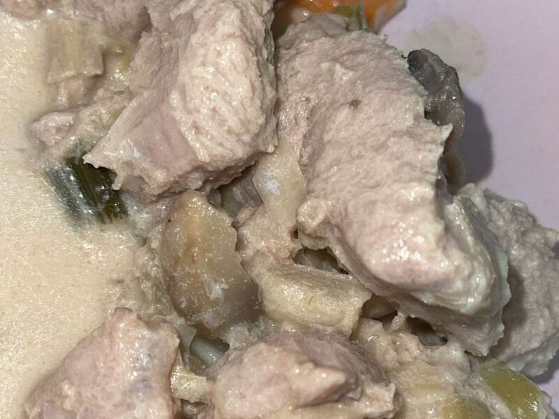 Cliquez pour zoomer ! Filet mignon façon blanquette Thermomix par delphine_407