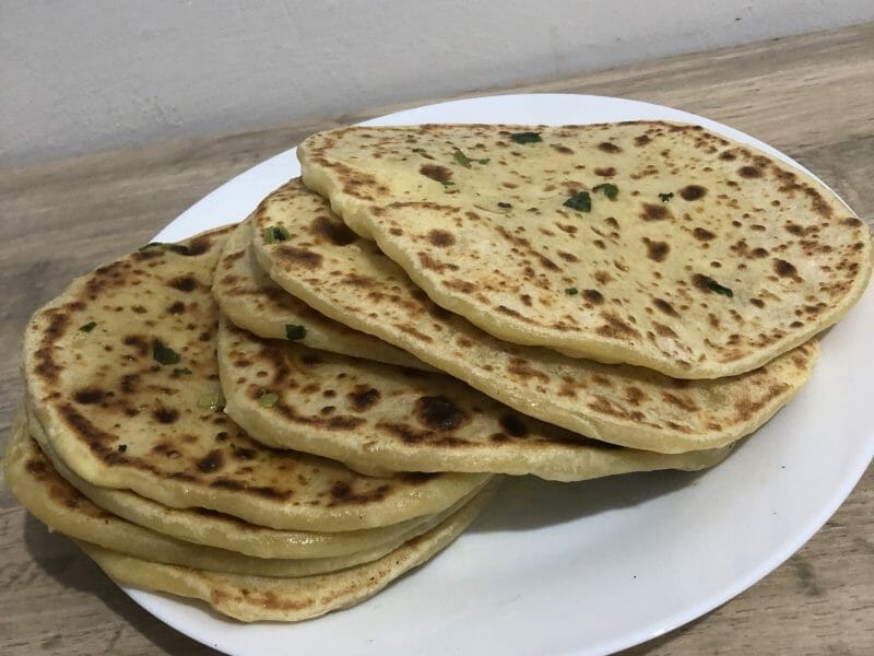 Cliquez pour zoomer ! Naans au fromage Thermomix par Riri-Imran-Ayden