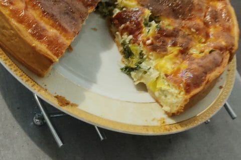 Cliquez pour zoomer ! Gâteau poireaux, lardons et fromage Thermomix par Riri-Imran-Ayden