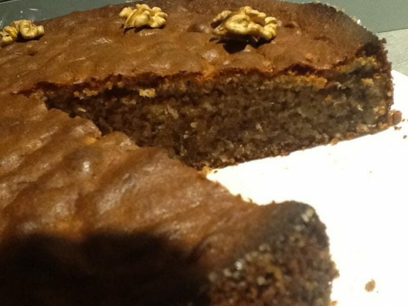 Gâteau aux noix au Thermomix - Cookomix