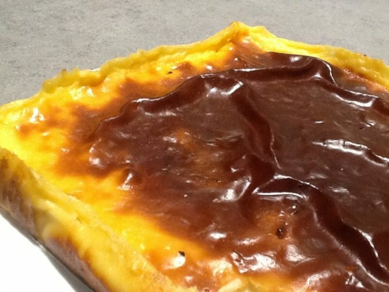 Cliquez pour zoomer ! Flan pâtissier sans pâte Thermomix par Flore