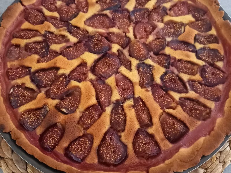 Cliquez pour zoomer ! Tarte aux figues Thermomix par hellopeny