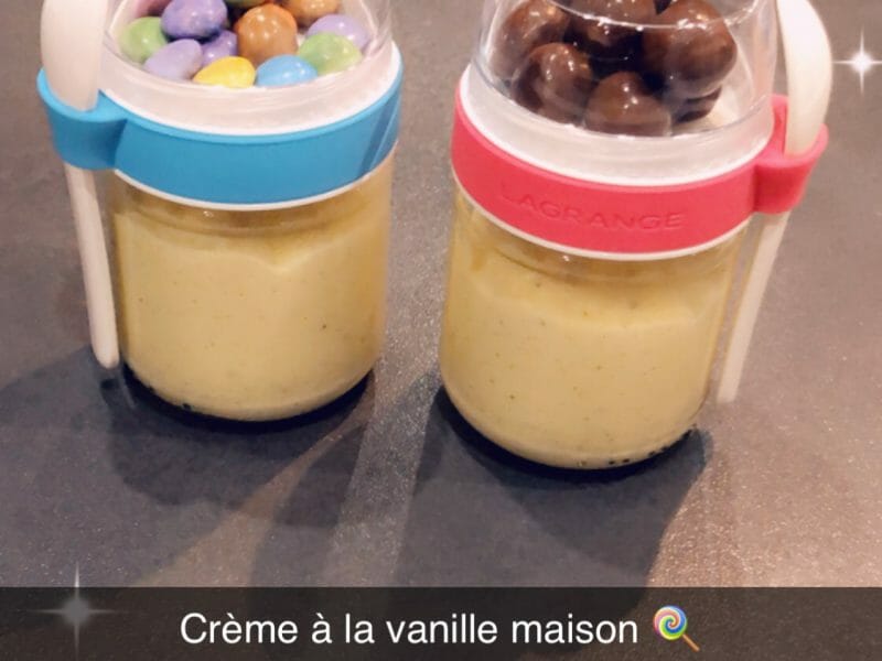 Cliquez pour zoomer ! Crème à la vanille Thermomix par lasabdu88