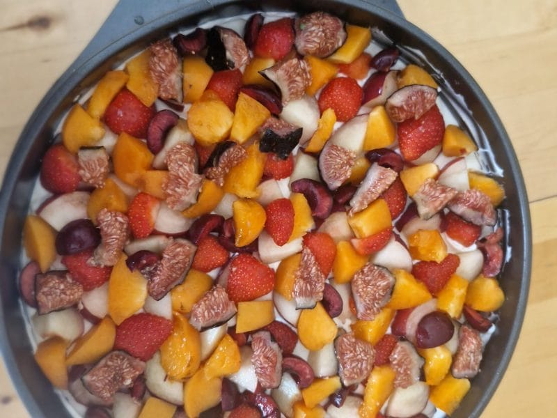 Cliquez pour zoomer ! Tarte aux fraises sans cuisson Thermomix par virthe