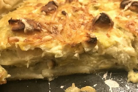 Cliquez pour zoomer ! Tarte aux poireaux Thermomix par lesly8