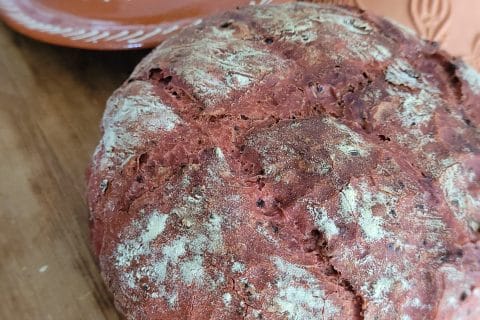 Cliquez pour zoomer ! Pain à la betterave Thermomix par magduch