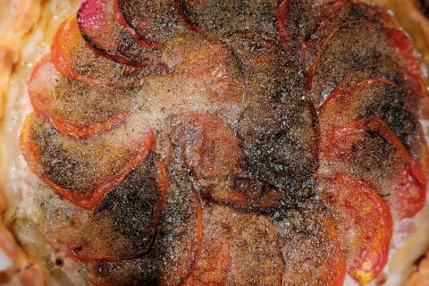 Cliquez pour zoomer ! Tarte salée façon tomates farcies Thermomix par magduch