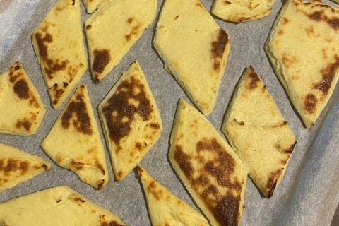 Cliquez pour zoomer ! Griesknepfle – Galettes de semoule alsaciennes Thermomix par Keke