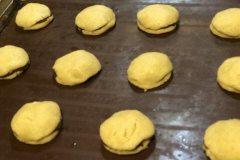 Cliquez pour zoomer ! Cookies fourrés au nutella Thermomix par Keke