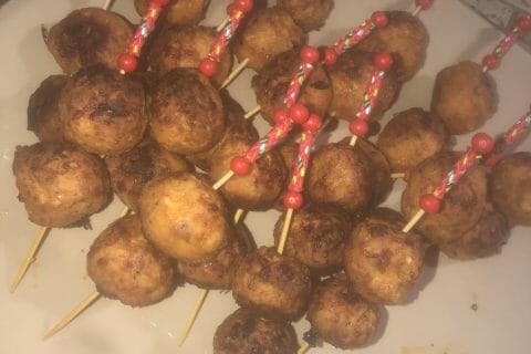 Cliquez pour zoomer ! Boulettes de poulet au chorizo Thermomix par Keke