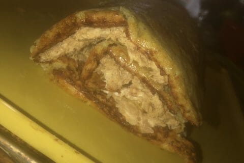 Cliquez pour zoomer ! Roulé de pommes de terre, jambon et reblochon Thermomix par Keke