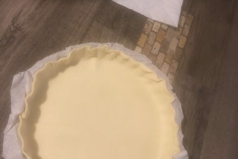 Cliquez pour zoomer ! Tarte au camembert, pommes et lardons Thermomix par Keke