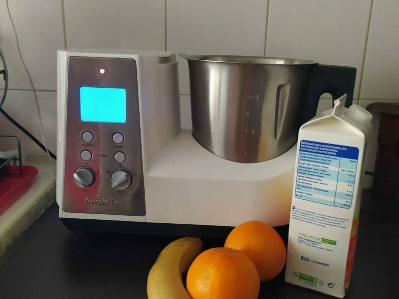 Cliquez pour zoomer ! Smoothie orange, pomme et banane Thermomix par gwen42400