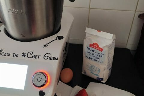 Cliquez pour zoomer ! Mousse de fraises Thermomix par gwen42400
