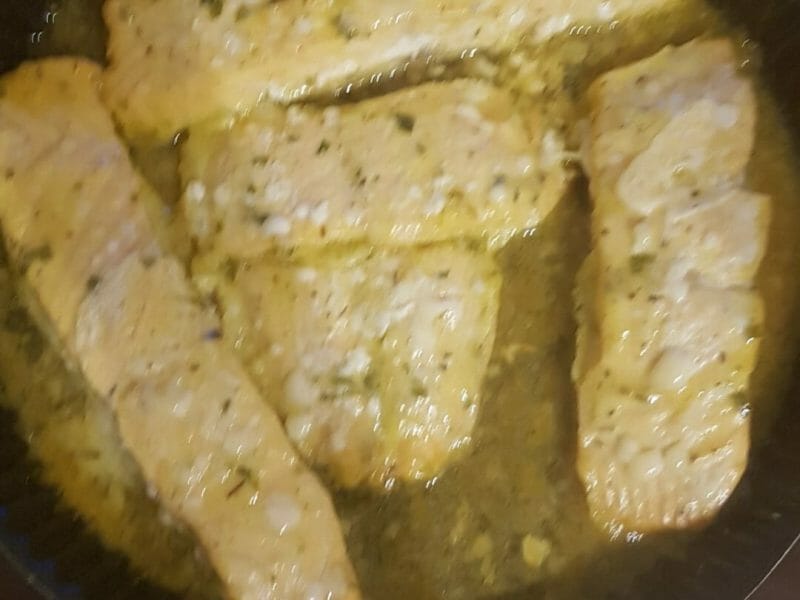 Cliquez pour zoomer ! Saumon au citron et à l’ail Thermomix par etoile21320